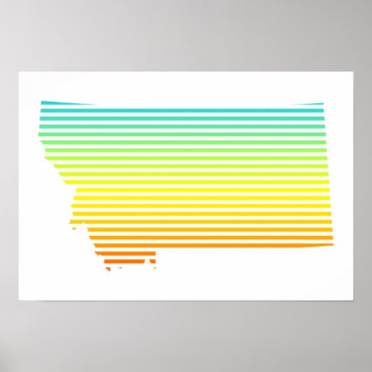Poster fondu de refroidissement montana (Devant)