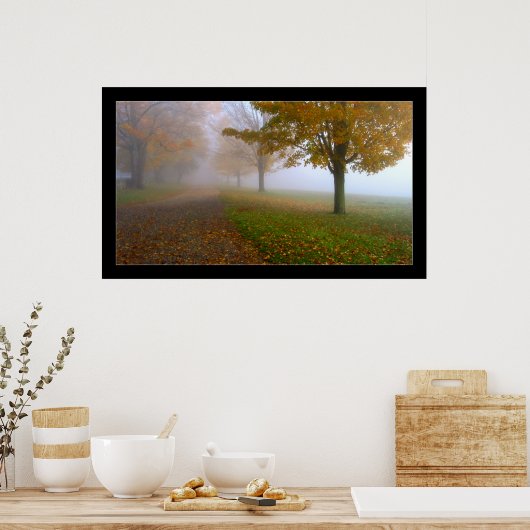 Poster Fondu en blanc (Cuisine)