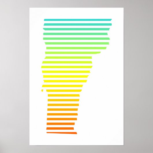 Poster fondu vermont chill (Devant)