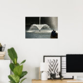 Poster Fontaine (Bureau à domicile)