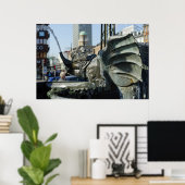 Poster Fontaine (Bureau à domicile)