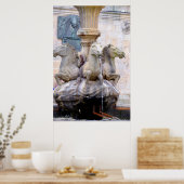 Poster Fontaine à Cheval, Espagne (Cuisine)