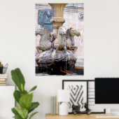 Poster Fontaine à Cheval, Espagne (Bureau à domicile)