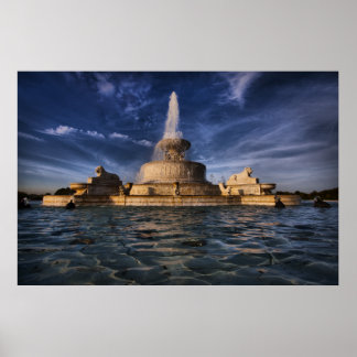 Poster Fontaine Belle Isle #0416