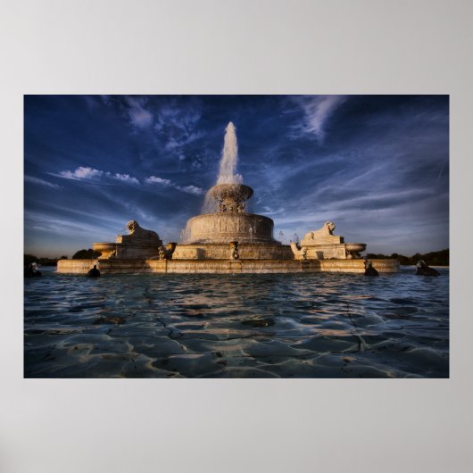 Poster Fontaine Belle Isle #0416 (Devant)