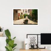 Poster Fontaine Courtyard (Bureau à domicile)