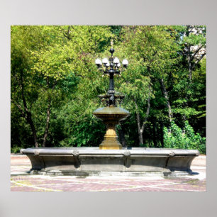 Poster Fontaine de Cherry Hill