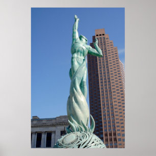 Poster Fontaine de la vie éternelle