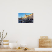 Poster Fontaine de Neptune sur la Piazza Navona - Rome (Cuisine)