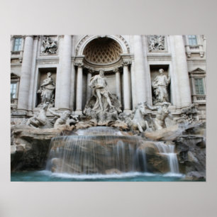 Poster Fontaine de Trevi Rome