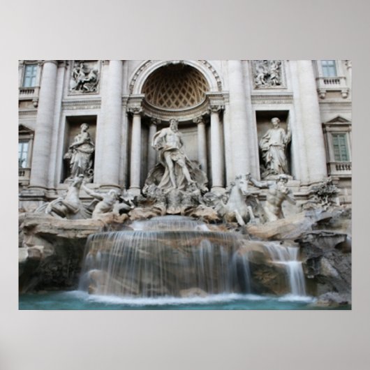Poster Fontaine de Trevi Rome (Devant)