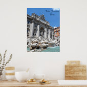 Poster Fontaine de Trevi - Rome (Cuisine)