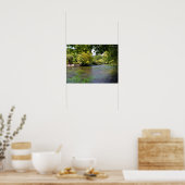 Poster Fontaine de Vaucluse en France (Cuisine)