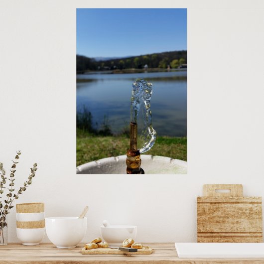 Poster fontaine d'eau potable (Cuisine)