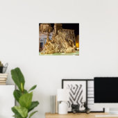 Poster Fontaine des 4 Rivières, Piazza Navona, Rome (Bureau à domicile)