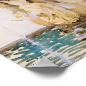 Poster Fontaine d'Espagne (1912) par John Singer Sargent (Coin)