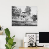 Poster Fontaine du parc Forsyth (Bureau à domicile)