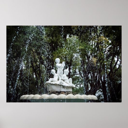 Poster Fontaine en Varna, Bulgarie (Devant)