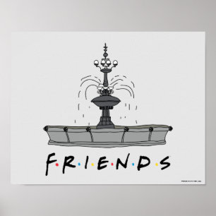 Poster Fontaine FRIENDS™