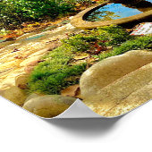 Poster Fontaine & Jardin Mexique (Coin)