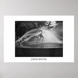 Poster Fontaine pulvérisatrice