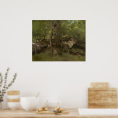 Poster Fontainebleau - Jean-Baptiste - Corot Fine Art (Cuisine)