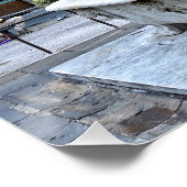 Poster Fontana della Pupporona, Lucques, Italie (Coin)