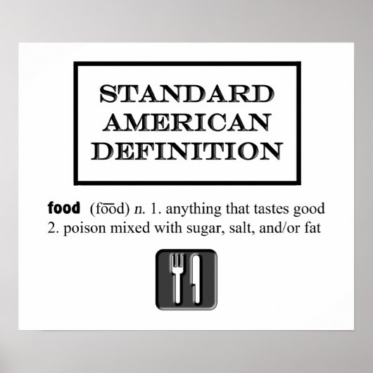 Poster Food? (Devant)