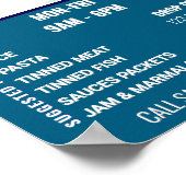 Poster Food DRIVE (Coin)