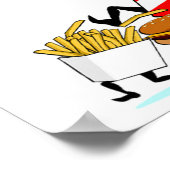 Poster food police amti vegan joke (Coin)