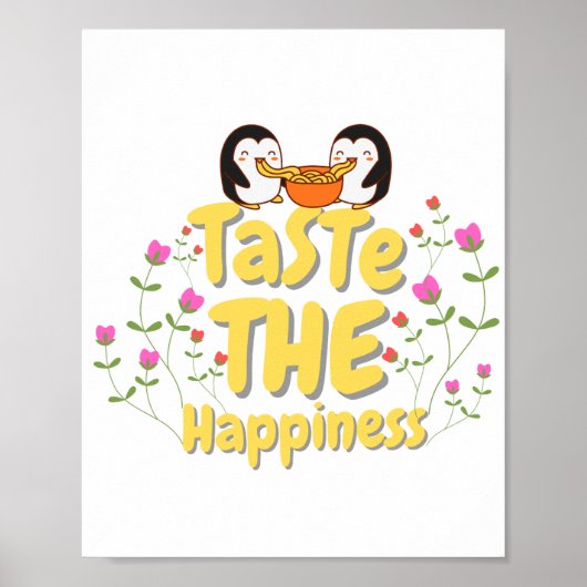 Poster Food Quote Wall Art  (Devant)