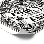 Poster Fool Time Employee Funny Office Humor  (Coin)