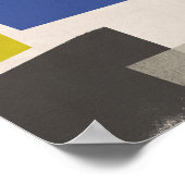 Poster Foolscap - Colorblocs modernes (Coin)