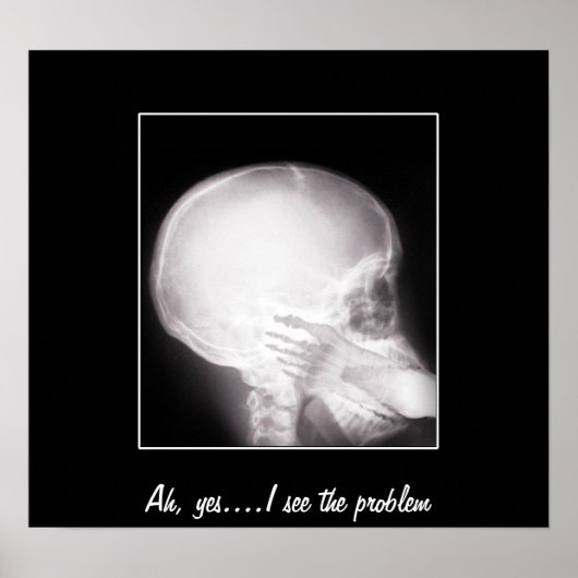 Poster Foot à Mouth X-Ray (Devant)