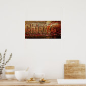 Poster Football (Keuken)