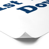 Poster Football 1er anniversaire (Coin)