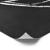 Poster football à craie (Coin)