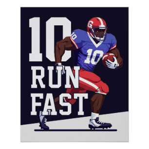 Poster Football à l'heure du Touchdown