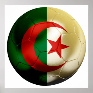 Poster Football Algérie