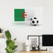 Poster Football Algérie (Bureau à domicile)