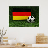 Poster Football Allemagne (Cuisine)