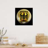 Poster Football allemand1 (Cuisine)