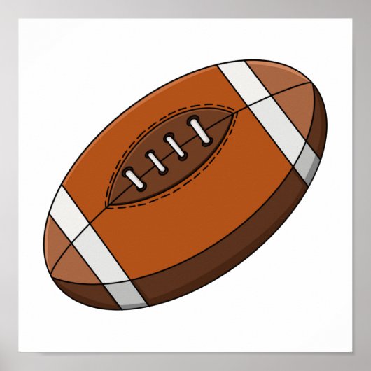 Poster Football américain (Devant)