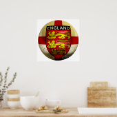 Poster Football anglais (Cuisine)