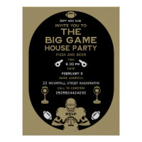 Football Big Game TV Watch Party
