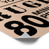 Poster Football contre rugby (Coin)