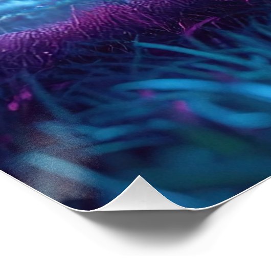 Poster Football dans l'arène de stade conditions météorol (Coin)