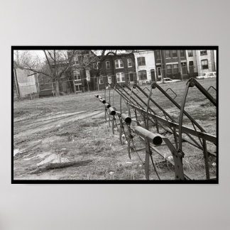 Poster football des garçons pauvres