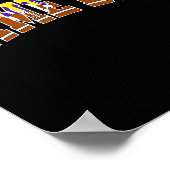 Poster Football Drip Game Day Football Mom Go Cheer Purpl (Coin)