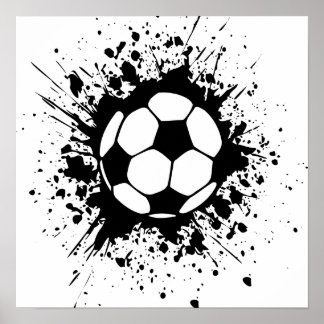 Poster football éclaté